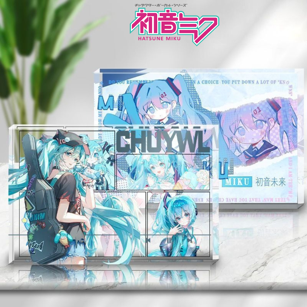 Anime Cosplay Roleplay - Hatsune Miku Anime Merch Photo Frame