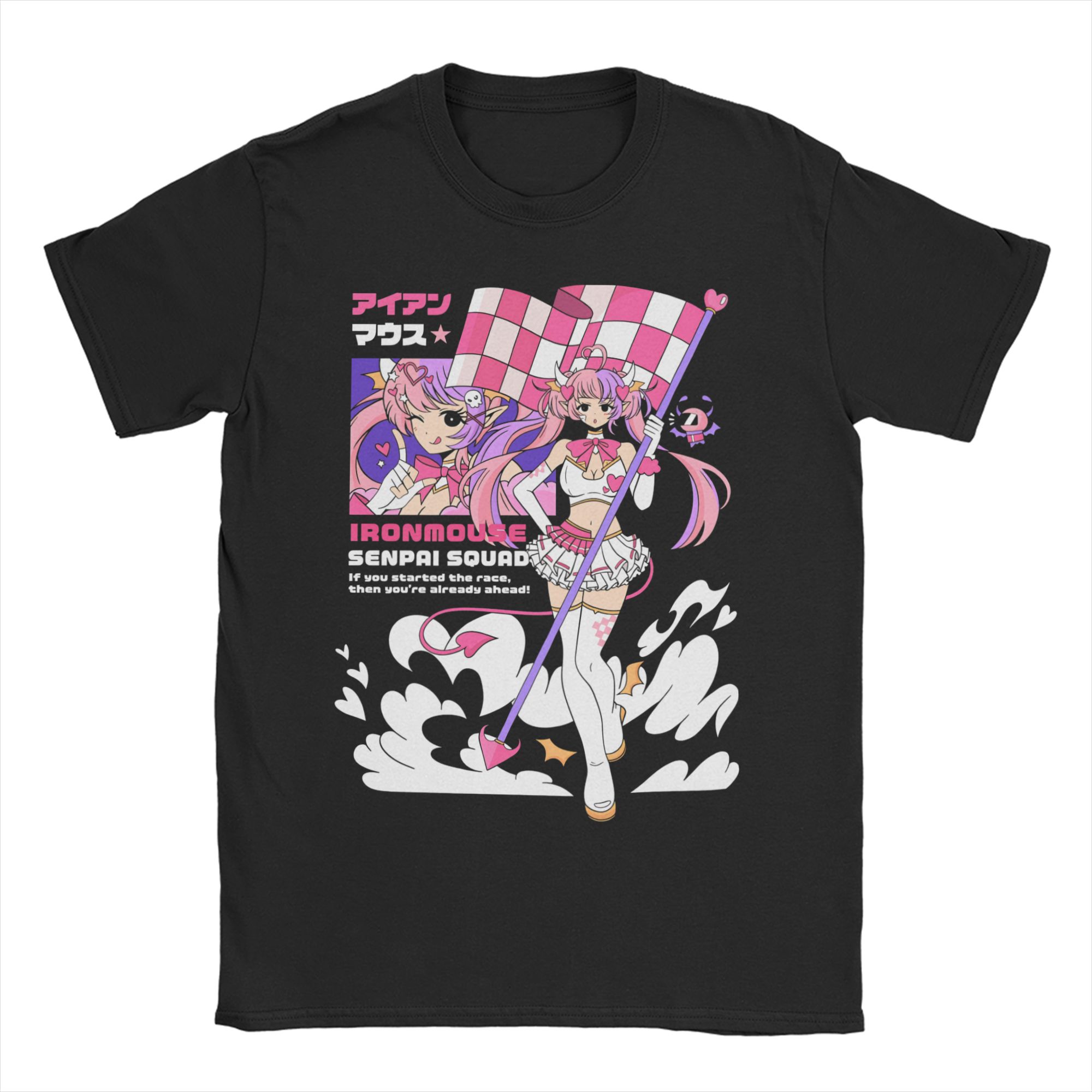 Anime Cosplay Ideas Male - Men Women's Ironmouse VTuber T Shirt