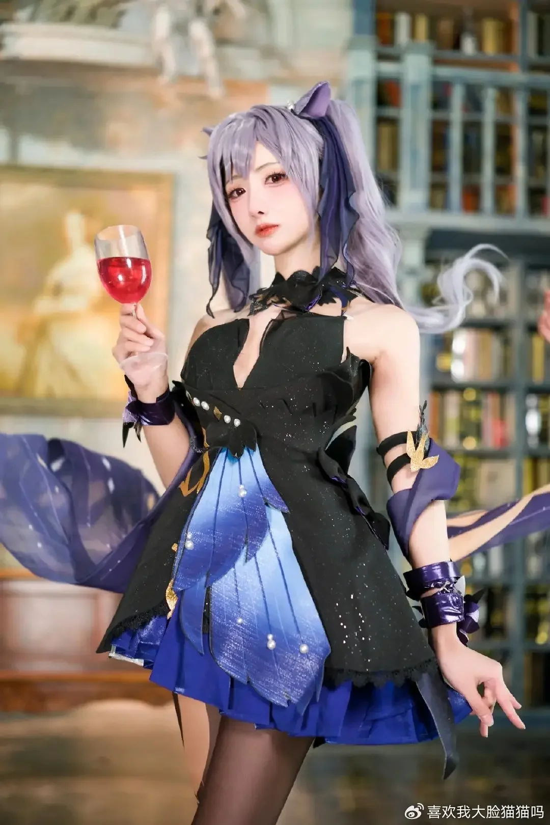 Anime Cosplay Cat - Genshin Impact Keqing Opulent Splendor Cosplay