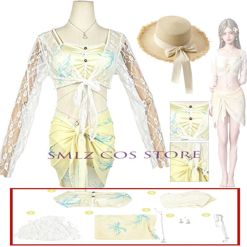 Anime Cosplay Youtube - Love and Deepspace Rafayel Swimsuit Heroine