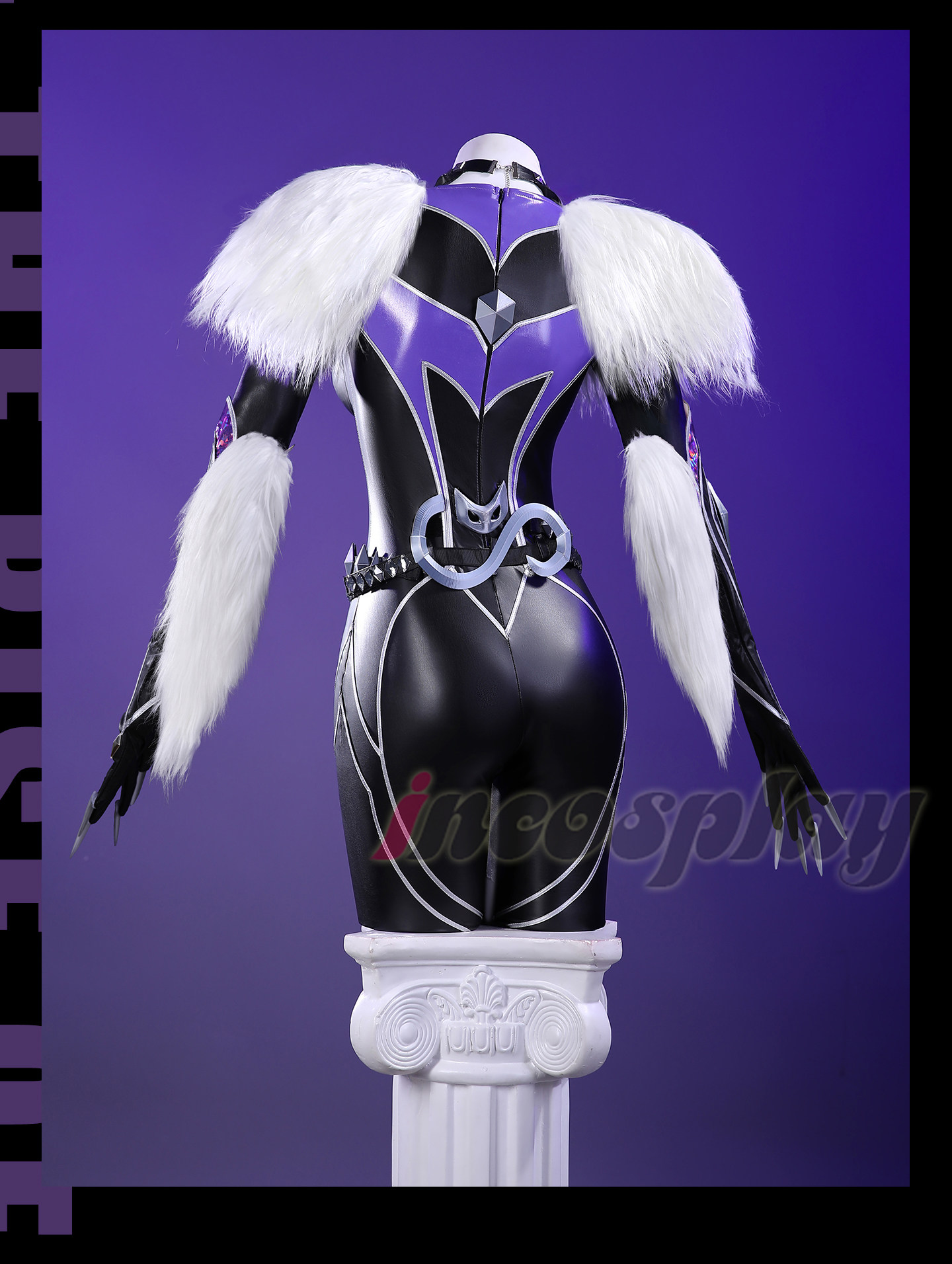 Anime Cosplay Cat - Anime Game Black Cat Cosplay Costume
