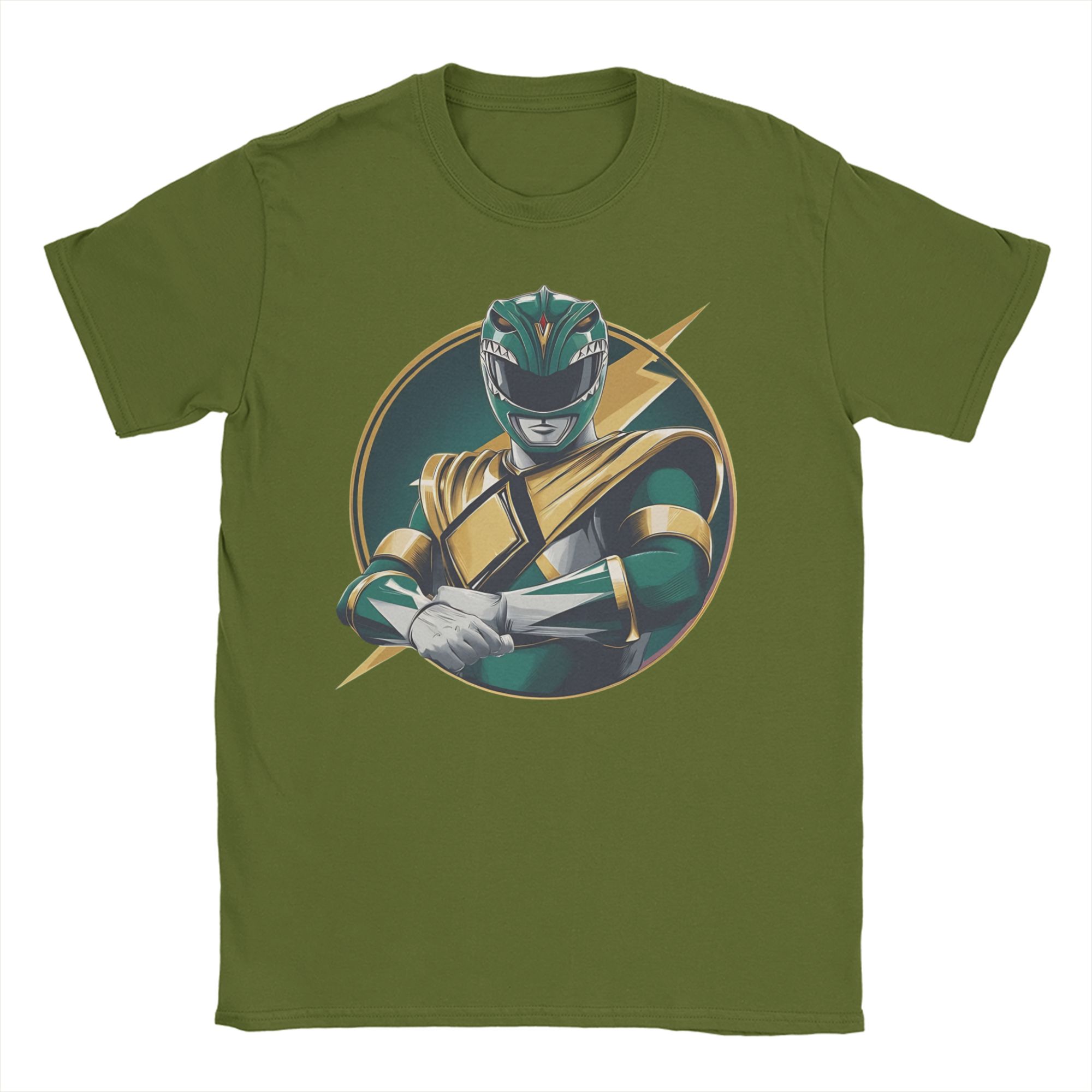 Green Power Rangers  T Shirt M - Anime Cosplay Ideas Male recensie en prijs