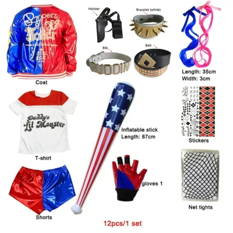 Just Saiyan  Carnival Kids Gir - Anime Harley Quinn Cosplay recensie en prijs