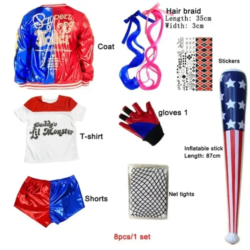 Just Saiyan  Carnival Kids Gir - Anime Harley Quinn Cosplay recensie en prijs