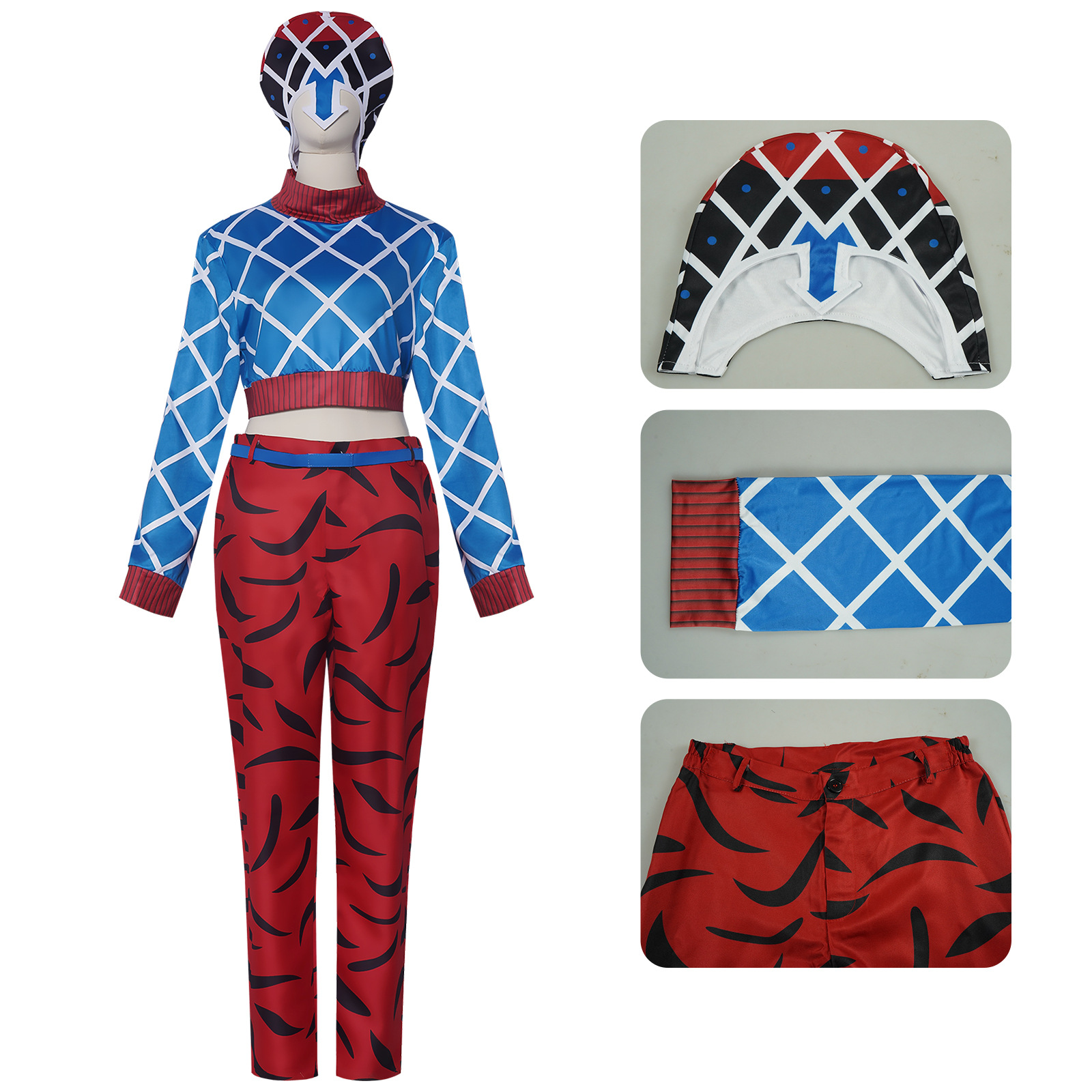 Jojo Guīdo Mista Cosplay Bizar - Jojo Bizarre Hat recensie en prijs