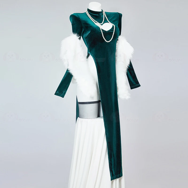 Sexy Velet Furry Cape Dress Wi - Anime Cosplay One Punch Man recensie en prijs