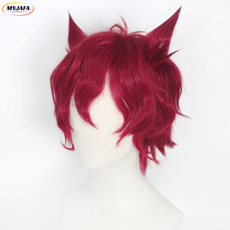 Sett Cosplay Wig Game LOL Hear - Anime Cosplay With Red Hair recensie en prijs