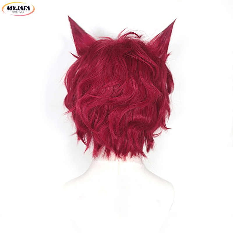 Sett Cosplay Wig Game LOL Hear - Anime Cosplay With Red Hair recensie en prijs