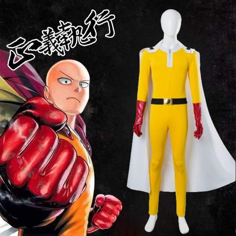 One Punch Man Saitama Cosplay  - Anime Cosplay One Punch Man recensie en prijs