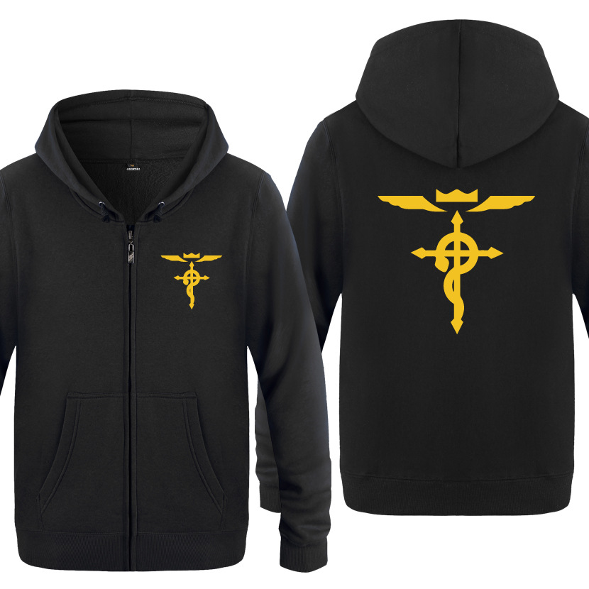 Fullmetal Alchemist Print Hood - Fullmetal Alchemist Coat recensie en prijs