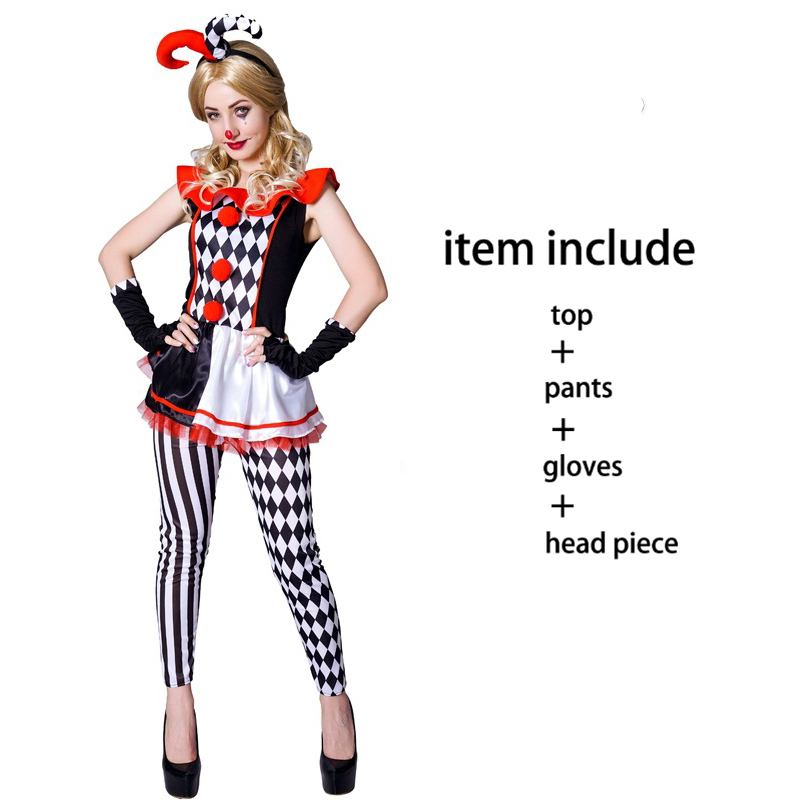 Women Harley Harleyquinn Clown - Anime Harley Quinn Cosplay recensie en prijs