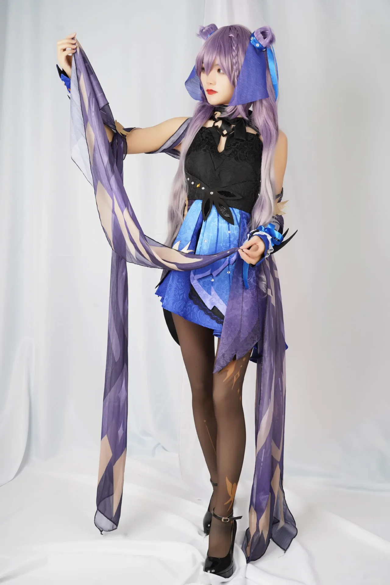 Genshin Impact Keqing Opulent  - Anime Cosplay Cat recensie en prijs