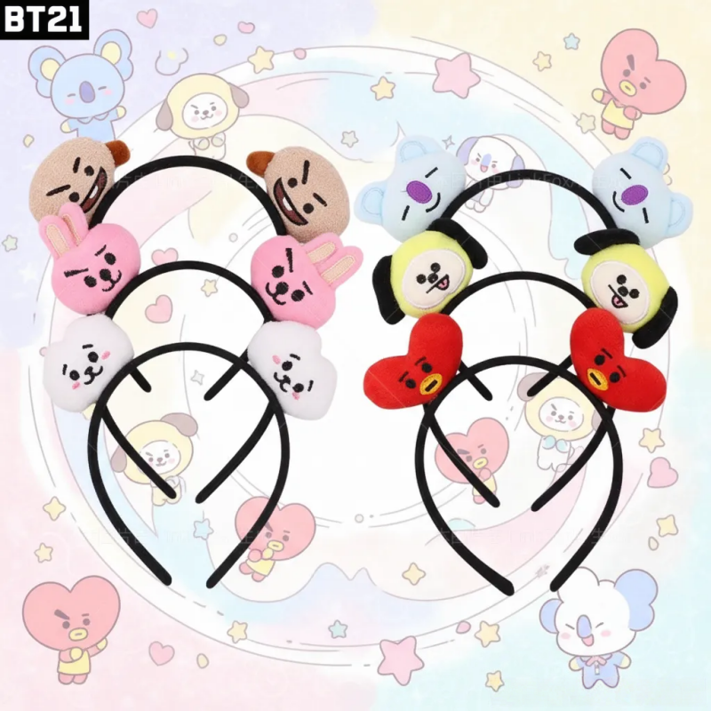 Kawaii BT21 Hairband Anime RJ  - Anime Cosplay Makeup recensie en prijs