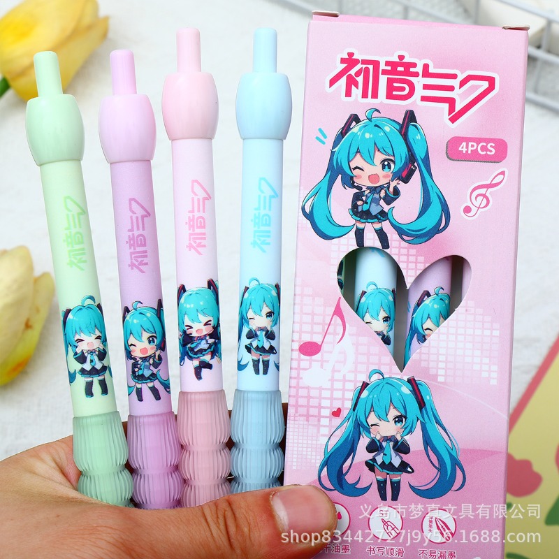 Kawaii Hatsune Miku Gel Pen Cu - Anime Cosplay Ai recensie en prijs