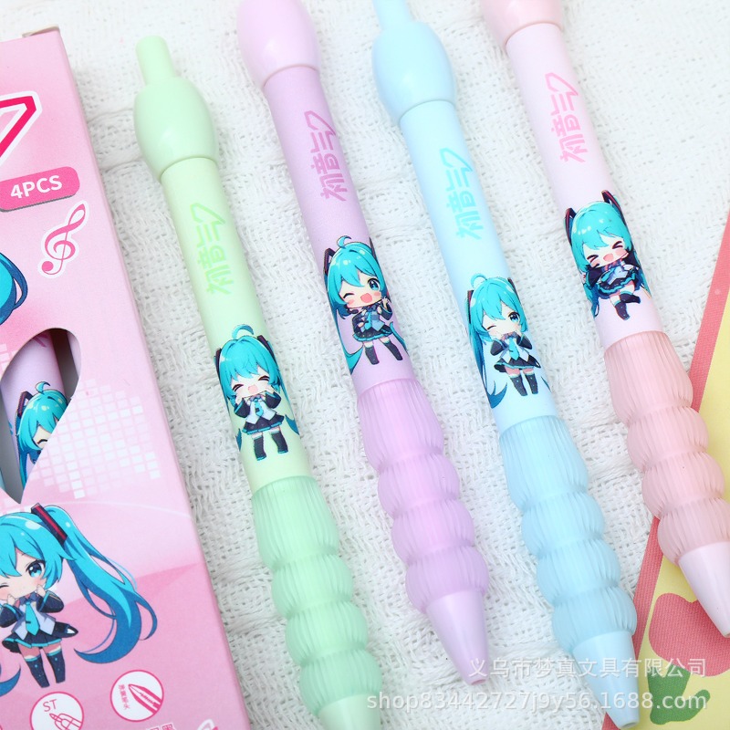 Kawaii Hatsune Miku Gel Pen Cu - Anime Cosplay Ai recensie en prijs