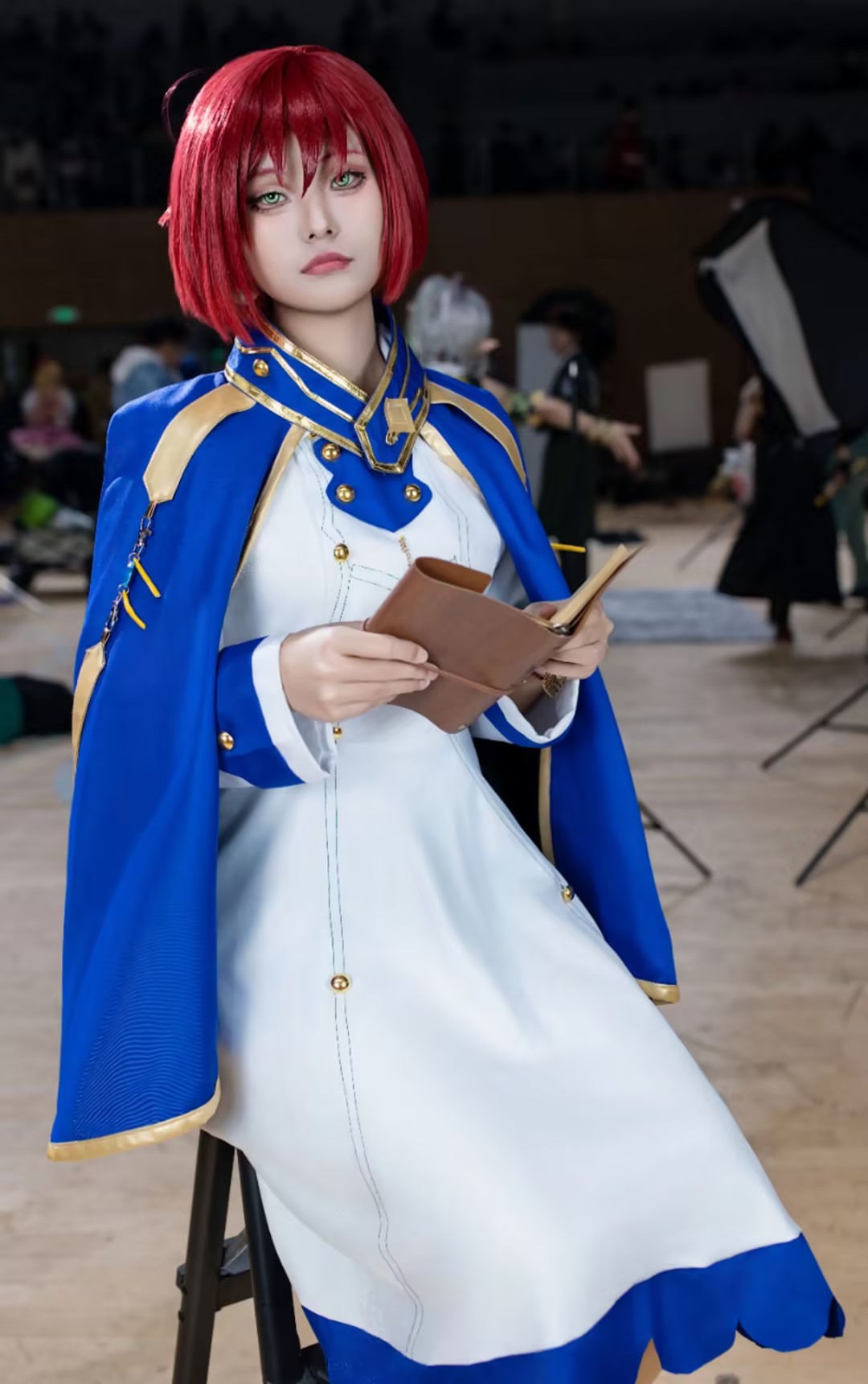 Shirayuki Cosplay Costumes Ani - Anime Cosplay With Red Hair recensie en prijs