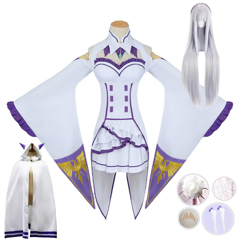 Emilia Cosplay Re Life in a di - Anime Cosplay Live recensie en prijs