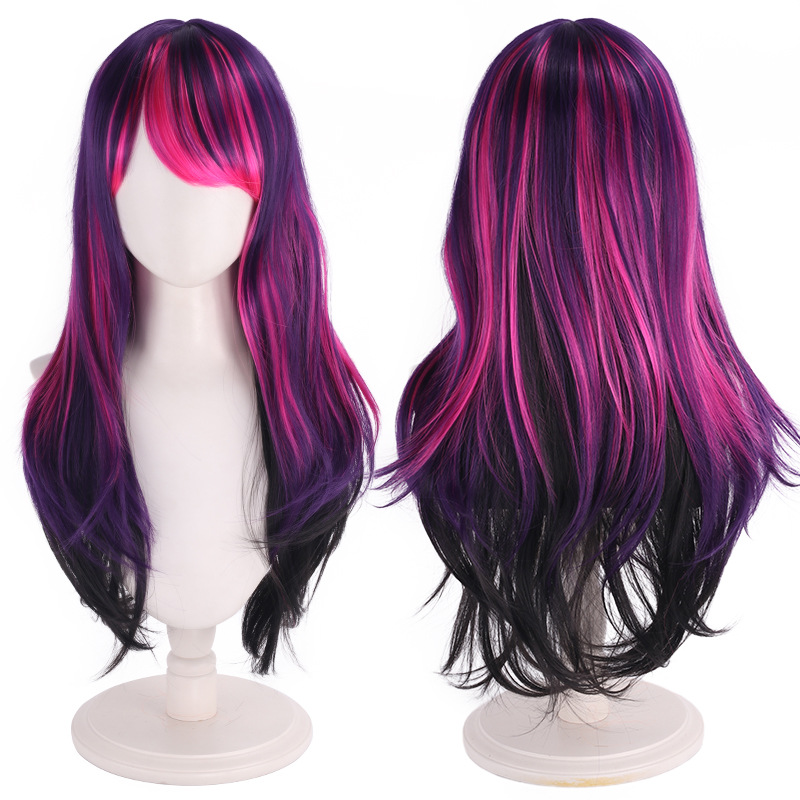 Cos wig purple gradient foal h - Anime Cosplay Recommendations recensie en prijs