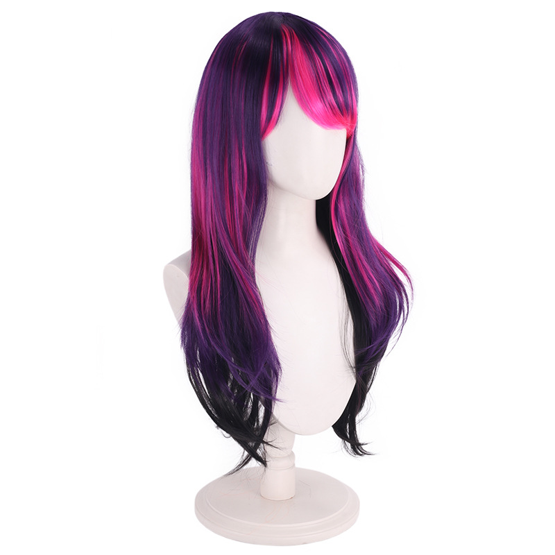 Cos wig purple gradient foal h - Anime Cosplay Recommendations recensie en prijs