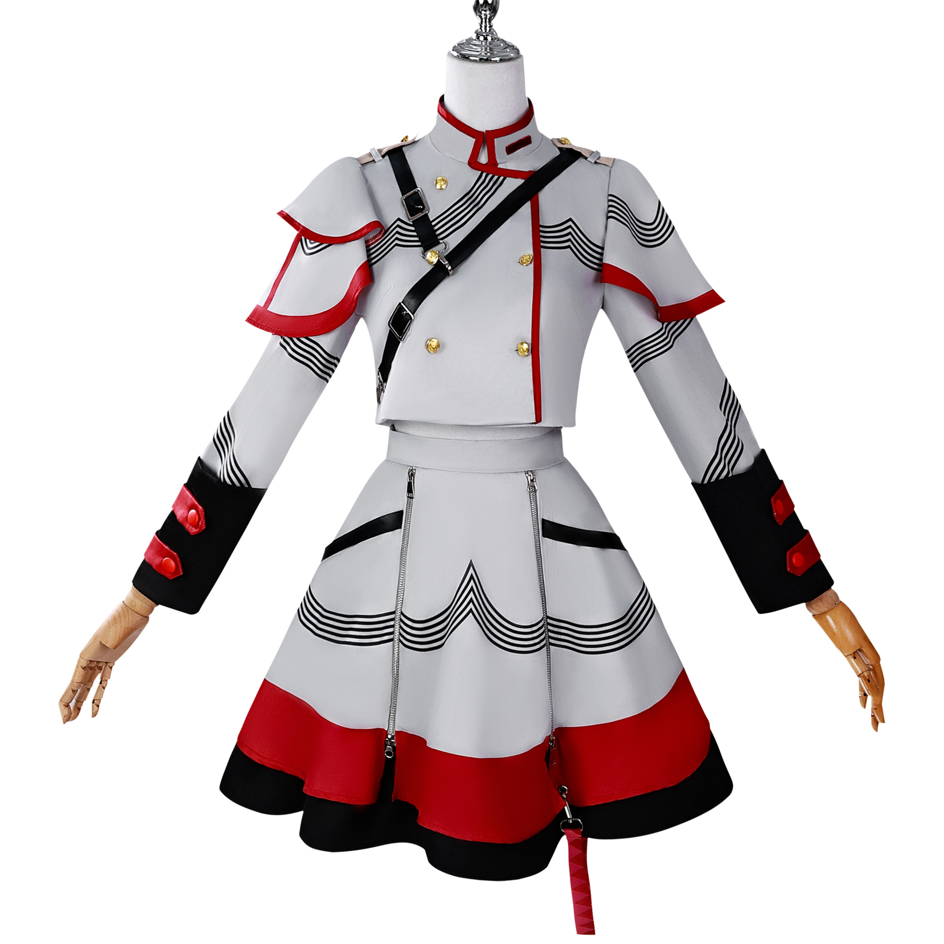 Kasane Teto cosplay costume ad - Anime Cosplay Makeup recensie en prijs