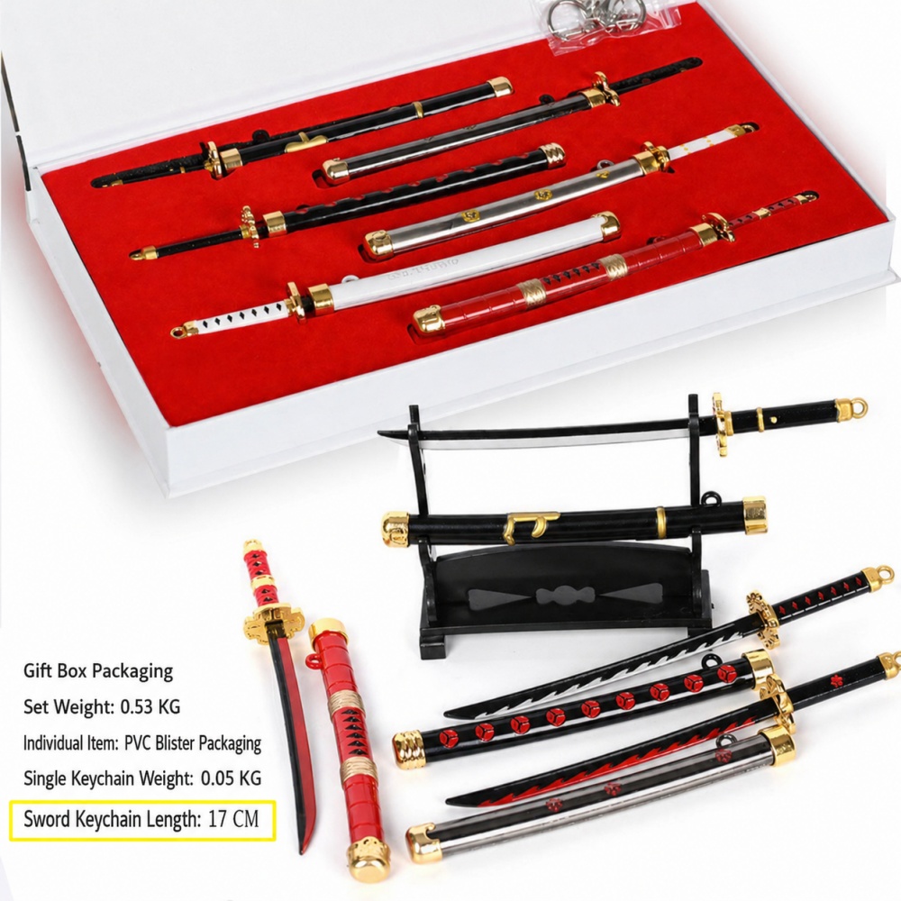 Anime One Piece Zoro Sword Key - Anime Cosplay Katana recensie en prijs