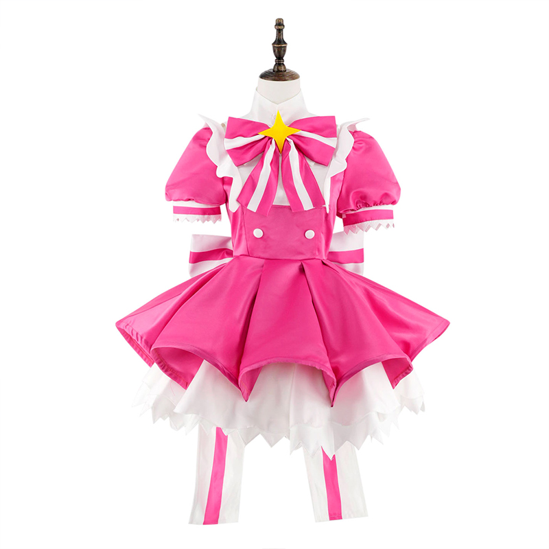 Mi-ku Retry Now Cosplay Costum - Anime Cosplay Pink recensie en prijs