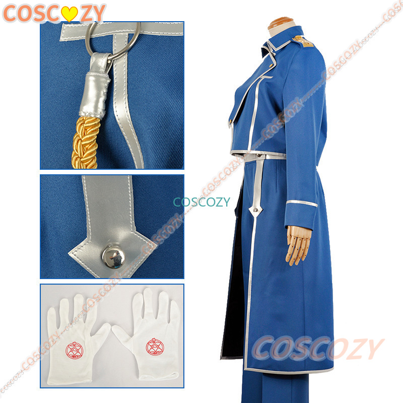 Roy Mustang Cosplay Costume An - Fullmetal Alchemist Coat recensie en prijs