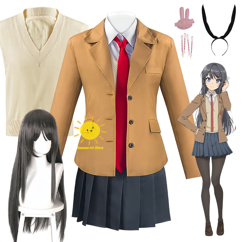 Anime Sakurajima Mai Cosplay R - Anime Cosplay Bunny recensie en prijs