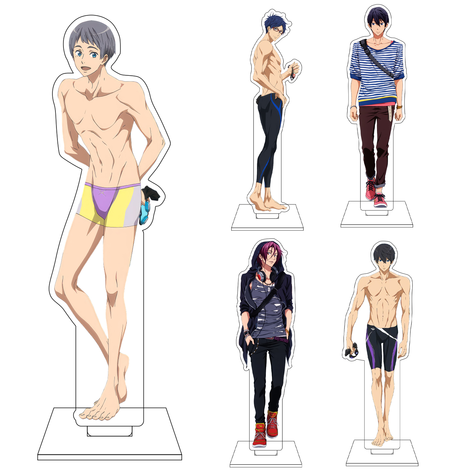 16CM Anime Free! Cosplay Acryl - Anime Cosplay Roleplay recensie en prijs
