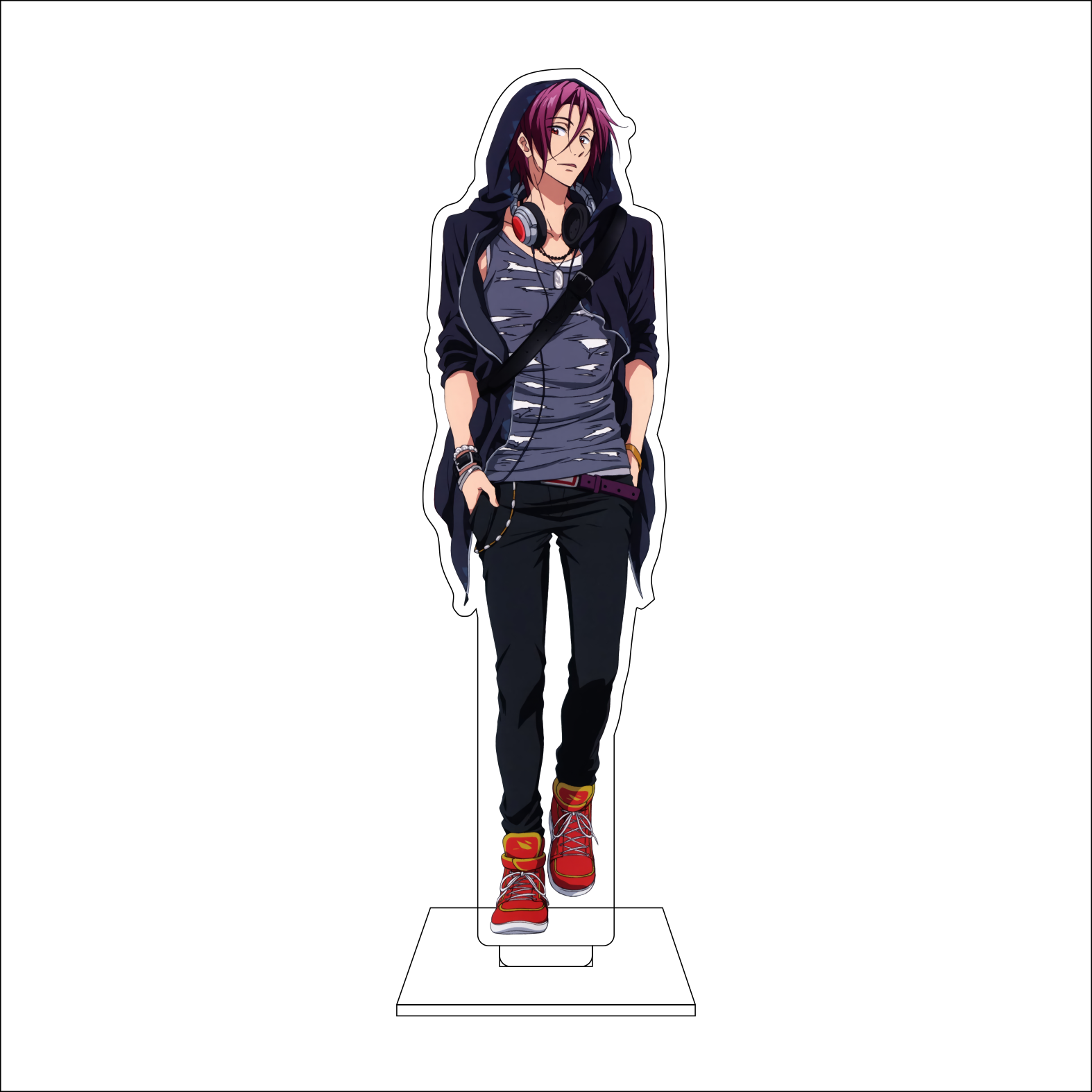 16CM Anime Free! Cosplay Acryl - Anime Cosplay Roleplay recensie en prijs