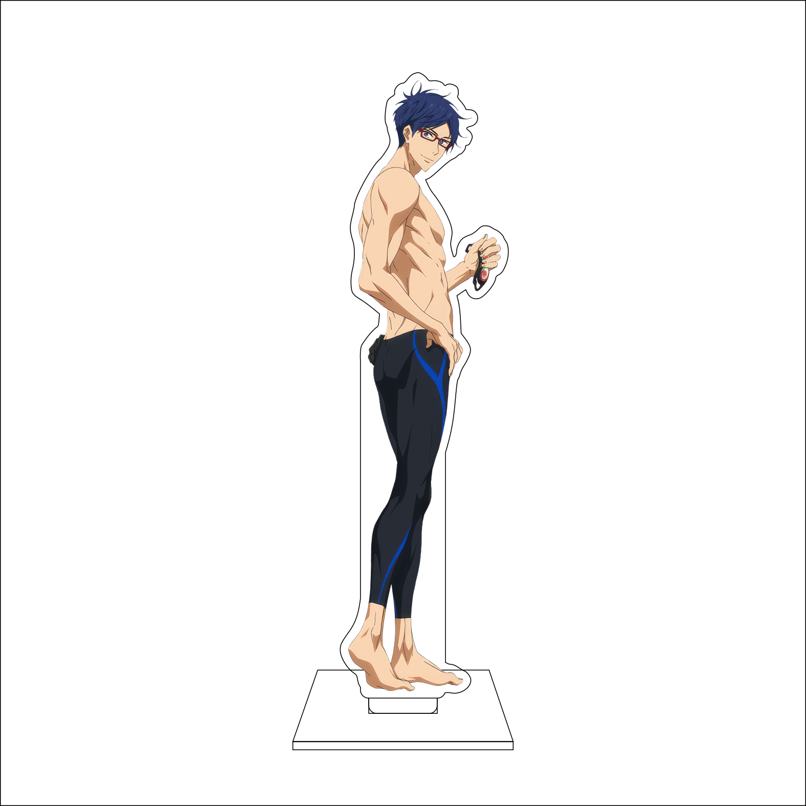 16CM Anime Free! Cosplay Acryl - Anime Cosplay Roleplay recensie en prijs