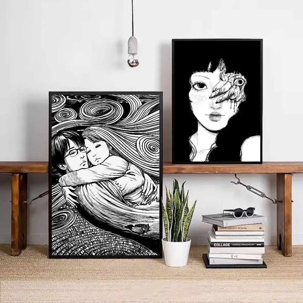 Black And White Horror Anime S - Anime Cosplay Wallpaper recensie en prijs