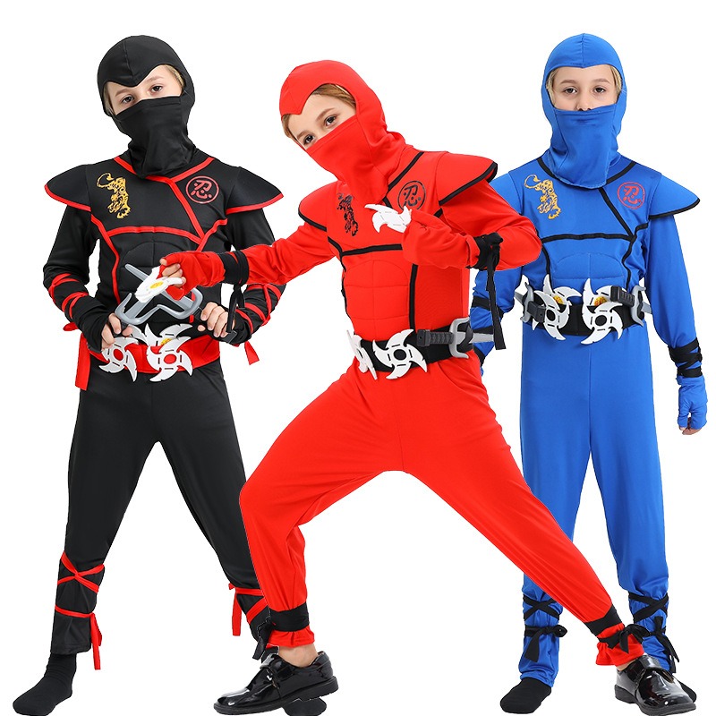Boys Ninja Deluxe Costume With - Anime Cosplay Ideas Male recensie en prijs
