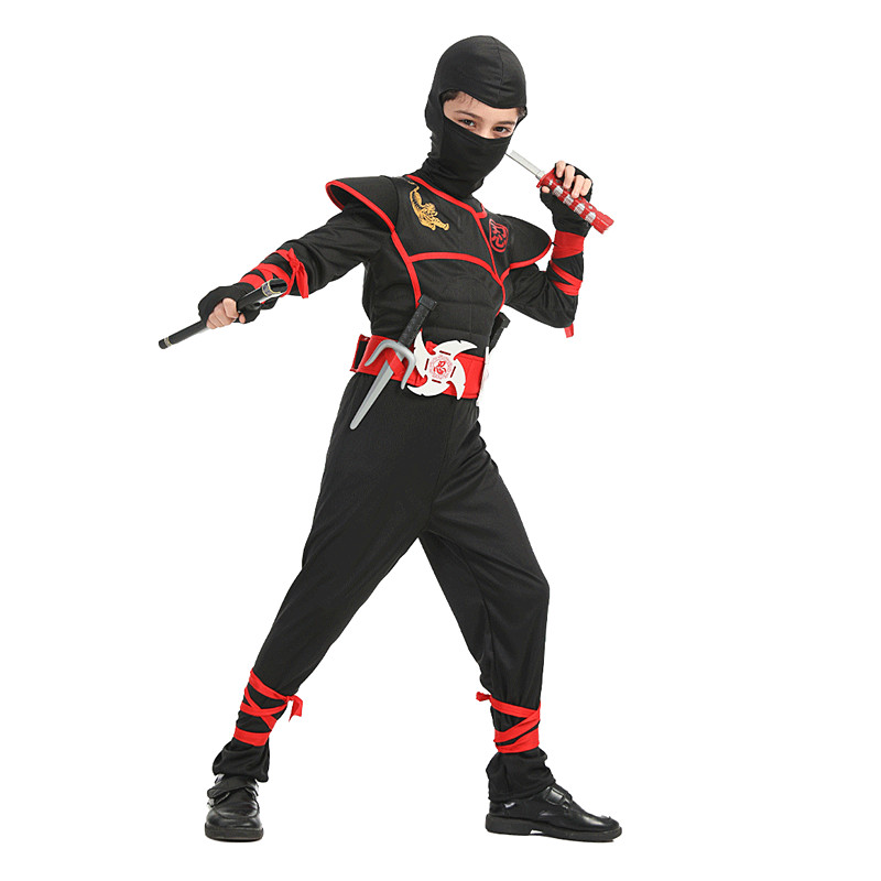 Boys Ninja Deluxe Costume for  - Anime Cosplay Ideas Male recensie en prijs
