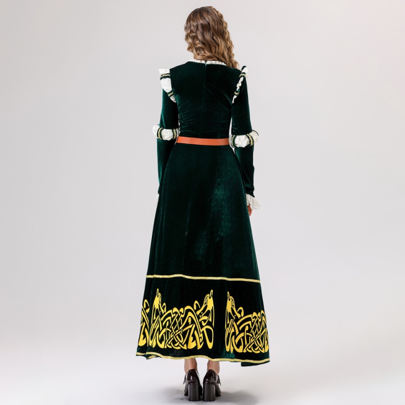 Brave Cartoon Princess Merida  - Anime Cosplay With Red Hair recensie en prijs