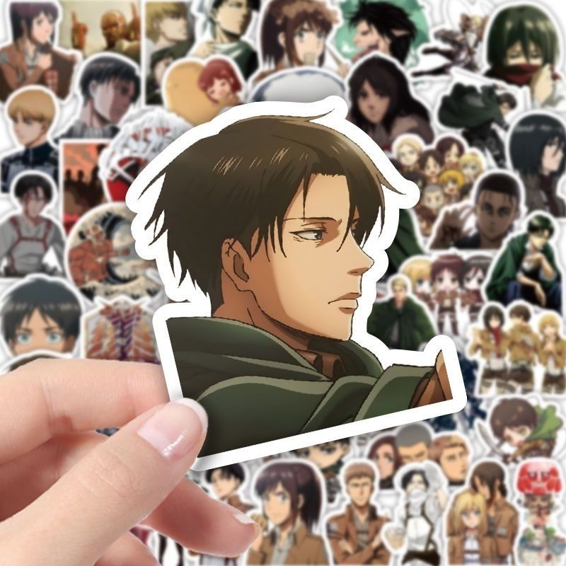 60Pcs Attack on Titan Anime St - Anime Cosplay Roleplay recensie en prijs