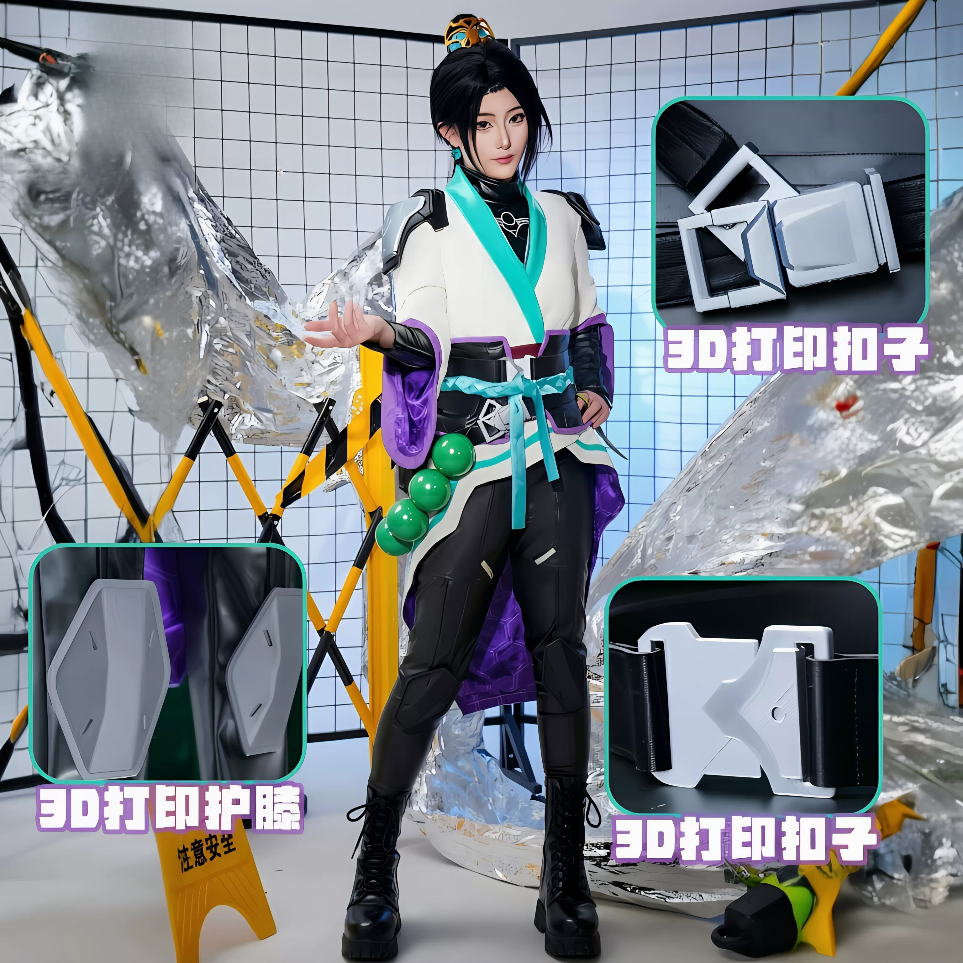 Valorant Sage Cosplay Costume  - Quality Anime Cosplay recensie en prijs
