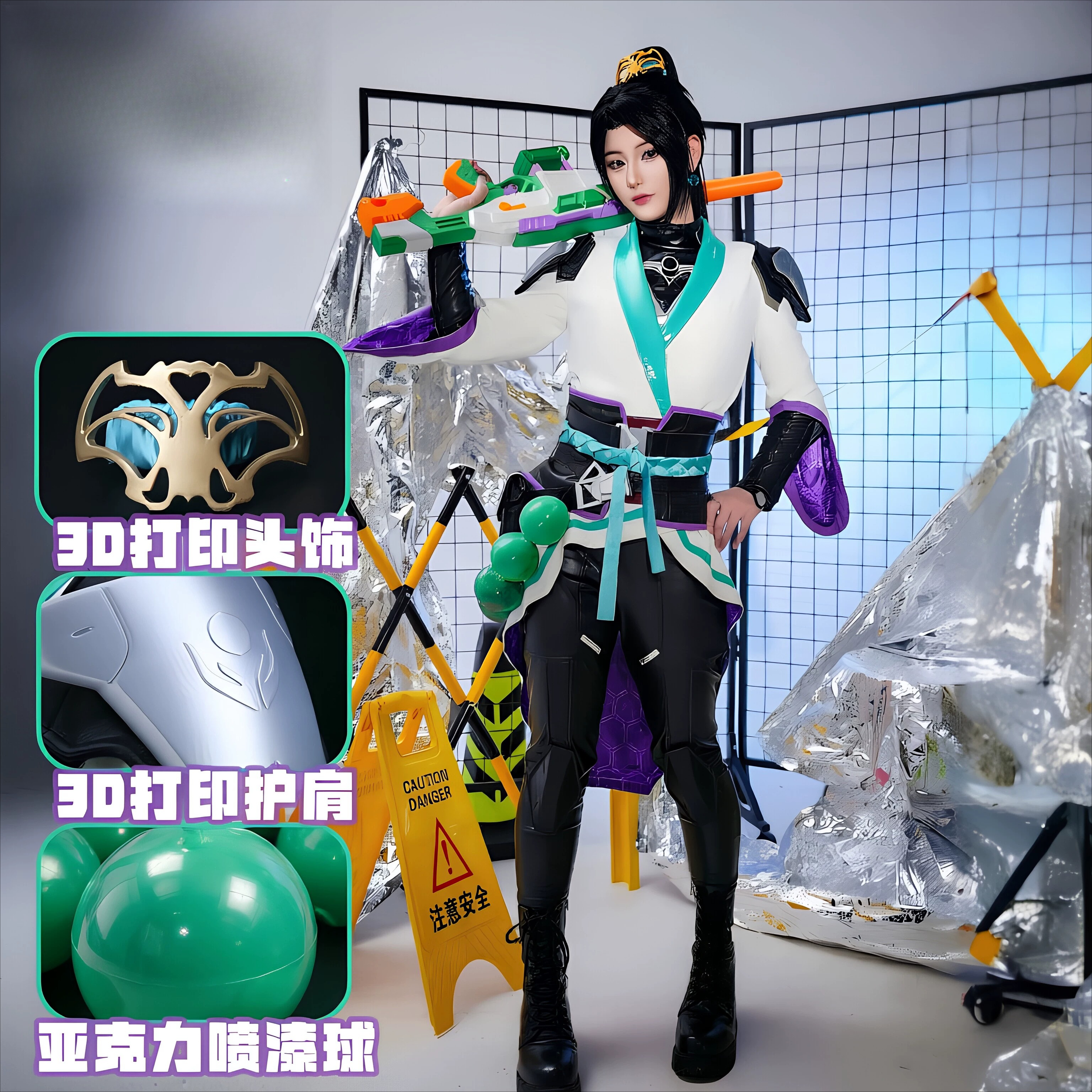 Valorant Sage Cosplay Costume  - Quality Anime Cosplay recensie en prijs