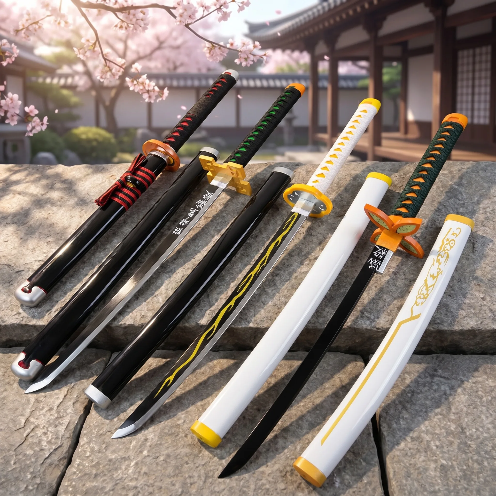 72 104cm Demon Slayer Katana T - Anime Cosplay Katana recensie en prijs