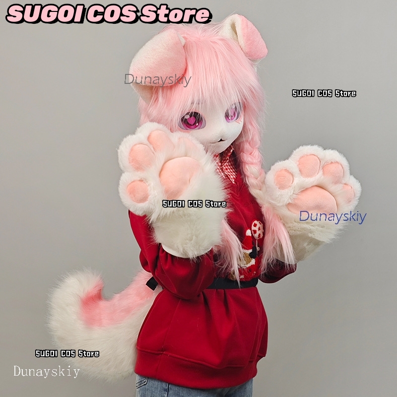 aBcSCS*Fursuit Head Kigurumi C - Anime Cosplay Cat recensie en prijs