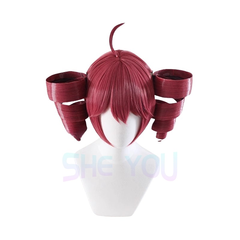Anime Kasane Teto Wig Cosplay  - Anime Cosplay With Red Hair recensie en prijs