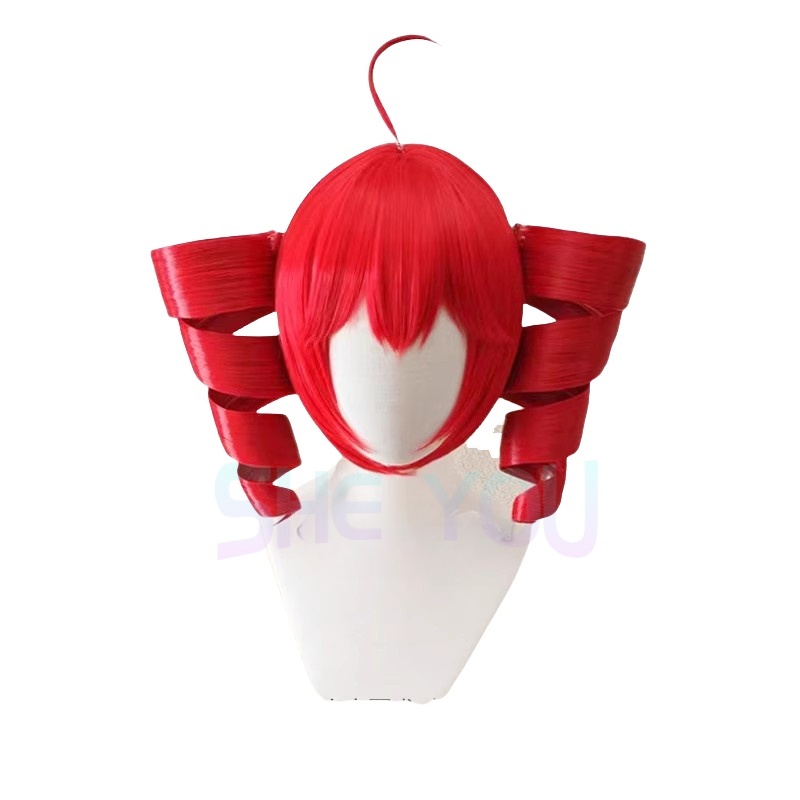 Anime Kasane Teto Wig Cosplay  - Anime Cosplay With Red Hair recensie en prijs