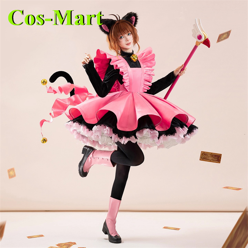 Cos-Mart Anime Cardcaptor Saku - Anime Cosplay Pink recensie en prijs