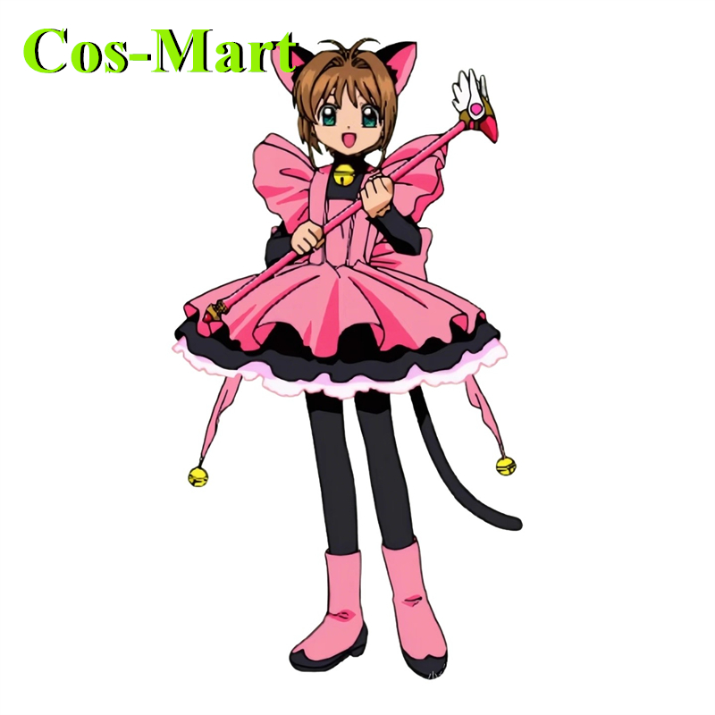 Cos-Mart Anime Cardcaptor Saku - Anime Cosplay Pink recensie en prijs