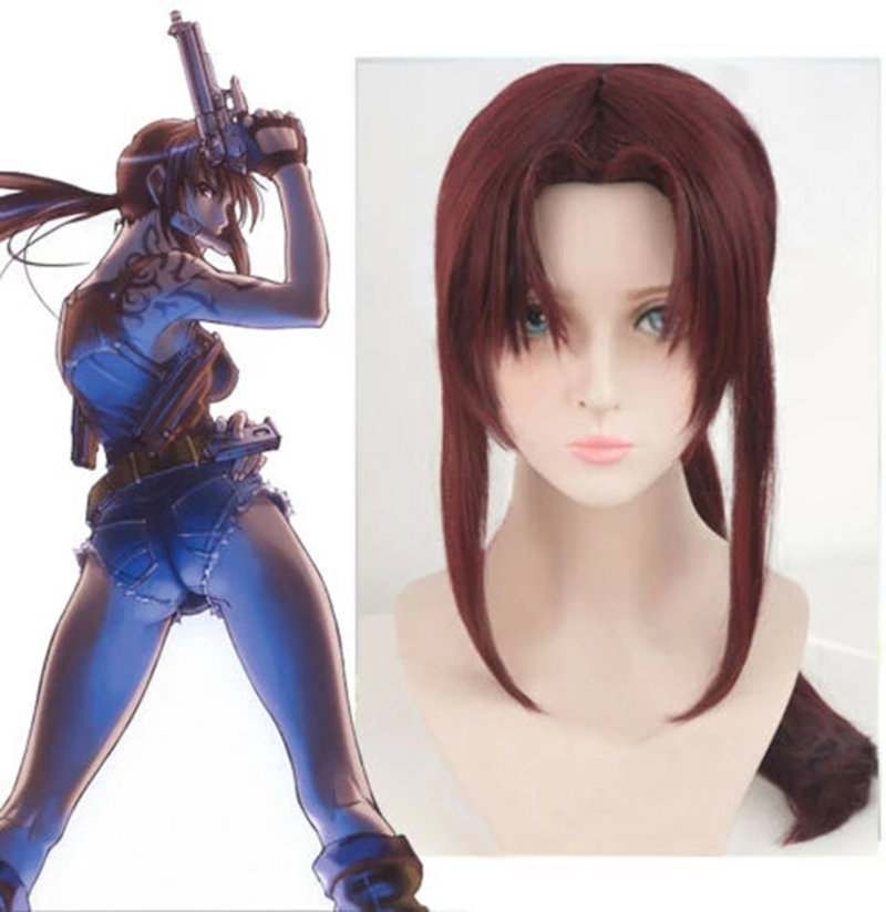 New BLACK LAGOON Rebecca Revy  - Anime Cosplay With Red Hair recensie en prijs