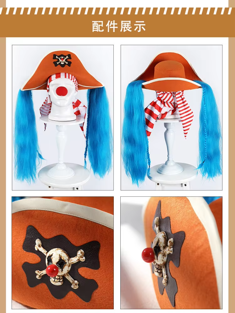 Joker Buggy  Anime OP Cosplay  - Quality Anime Cosplay recensie en prijs