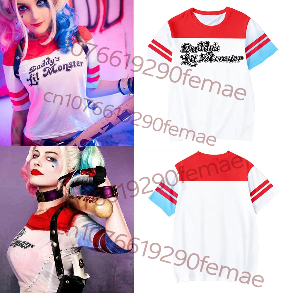 New Kids Short Sleeve: Suicide - Anime Harley Quinn Cosplay recensie en prijs