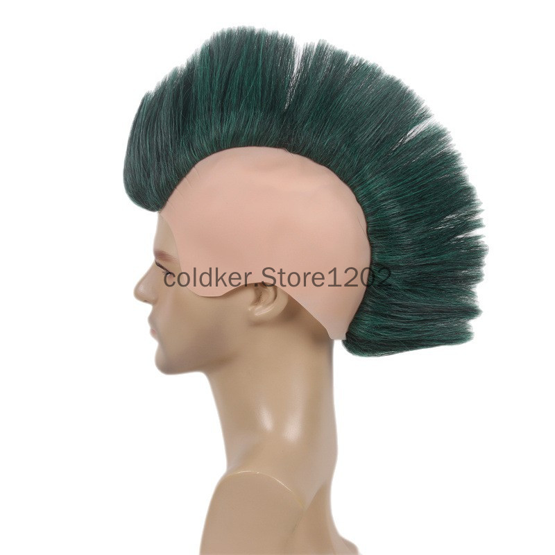 Men's Punk Mohawk Spiky Wig Re - Anime Cosplay With Red Hair recensie en prijs