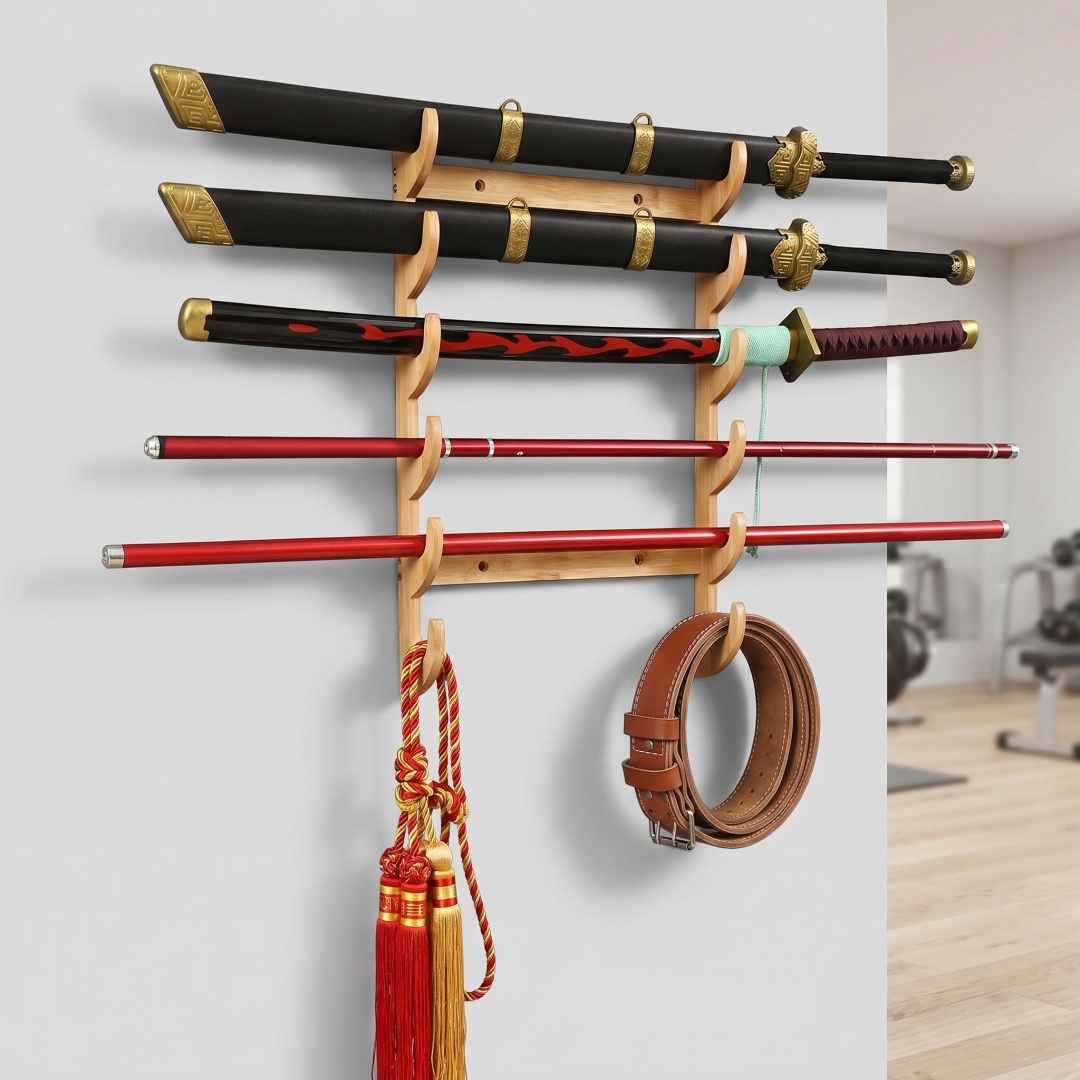 8-Layers Wall Sword Storage Sh - Anime Cosplay Katana recensie en prijs