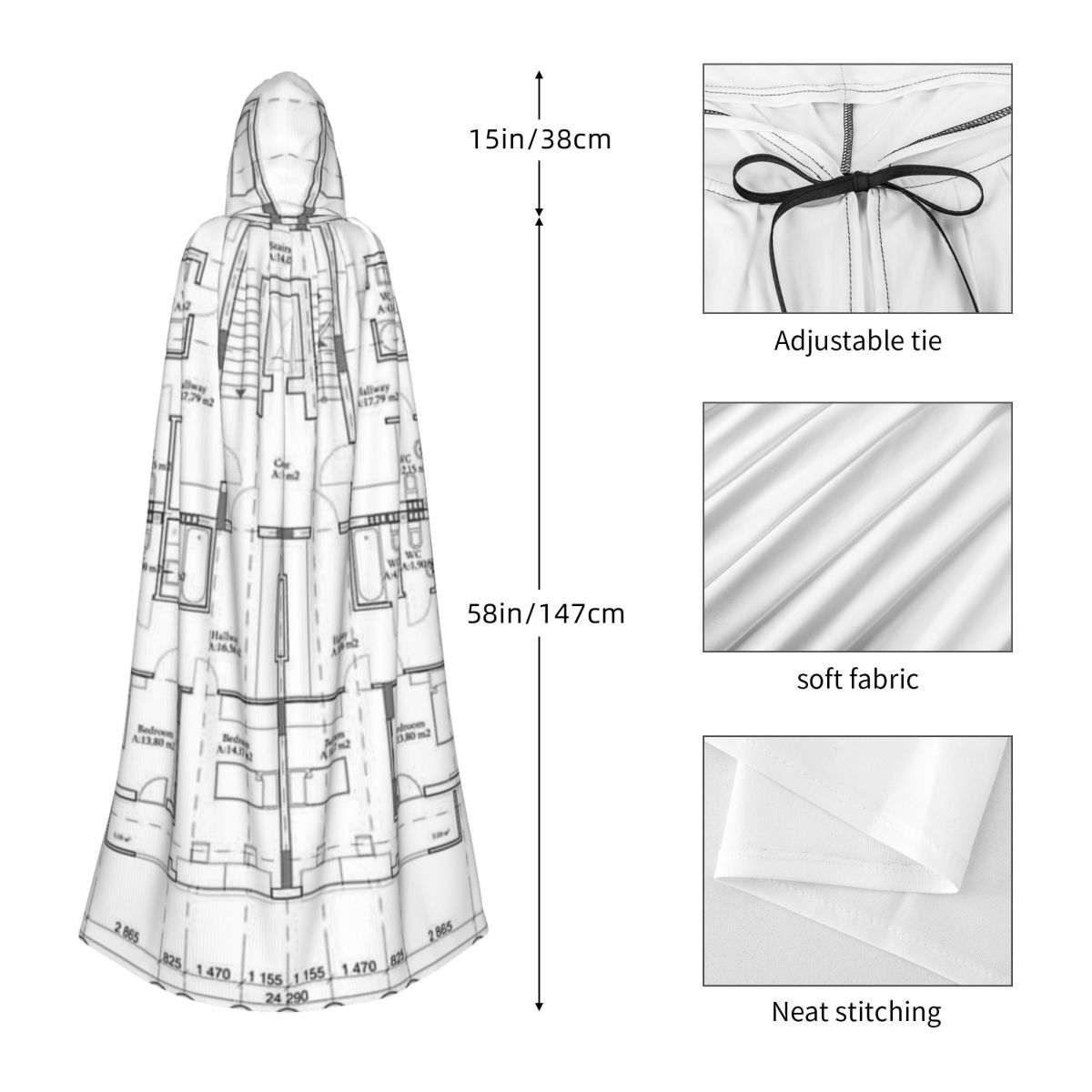 Detailed Architectural One Sto - Anime Cosplay Drawing recensie en prijs